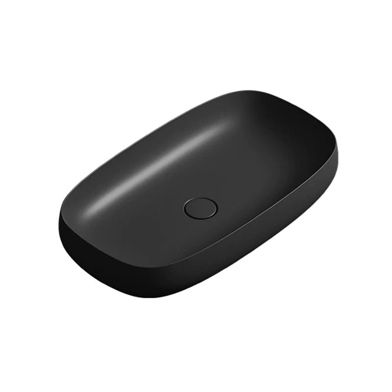 Parisi Seed 700x400 Bench Basin - Matte Black - VA04.22