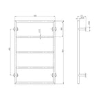 Phoenix Vivid Towel Ladder Specification