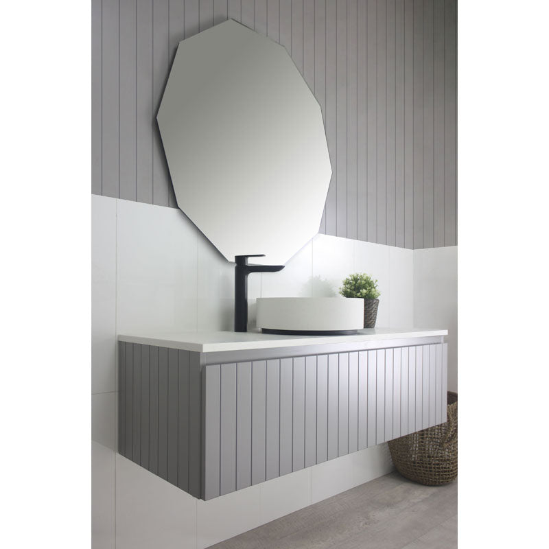 Marquis Valencia 4 Wall Hung Vanity - 1200mm  Side View