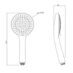 Villeroy & Boch Architectura White Silicon Handpiece