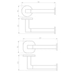 Villeroy & Boch Architectura Right Hand Toilet Roll Holder | Specifications 