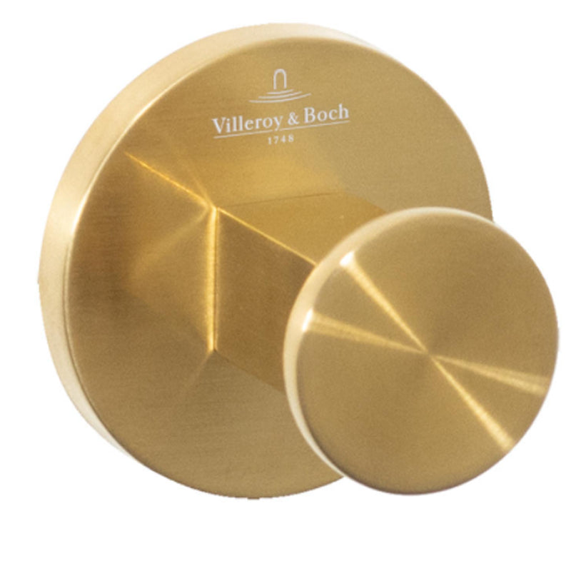 Villeroy & Boch Architectura Robe Hook - Brushed Gold