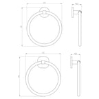 Villeroy & Boch Architectura Towel Rail | Specifications