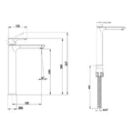 Villeroy & Boch Vessel Basin Mixer Specification