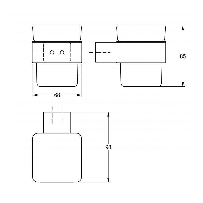 Franke Venus Tumbler Holder Specification