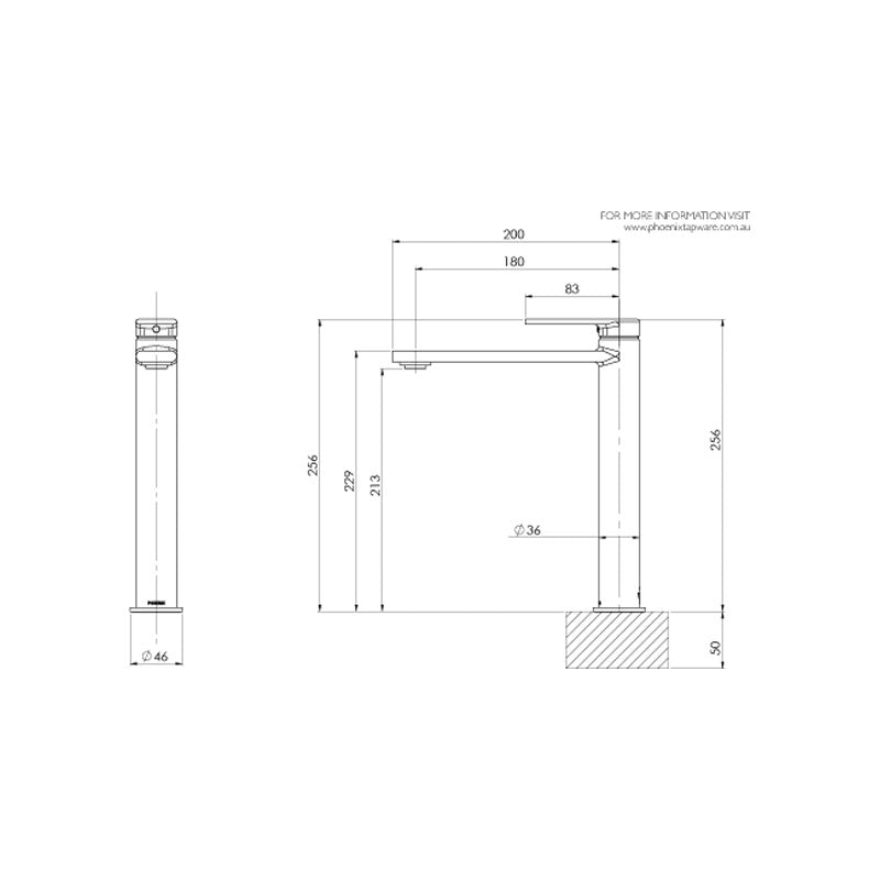 Phoenix Teel Vessel Mixer specifications