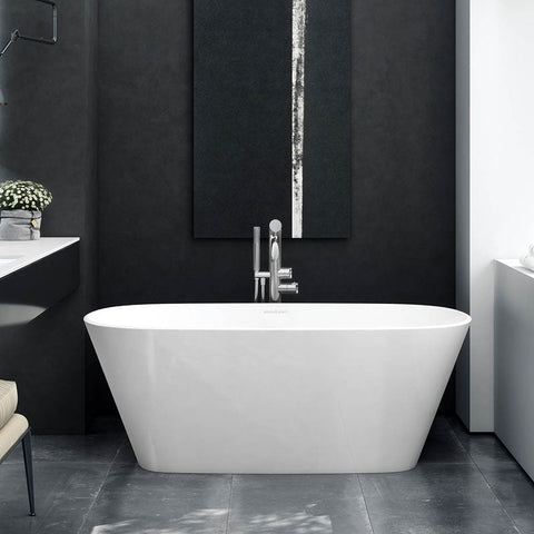 Victoria + Albert Vetralla 1493mm Freestanding Bath - Gloss White