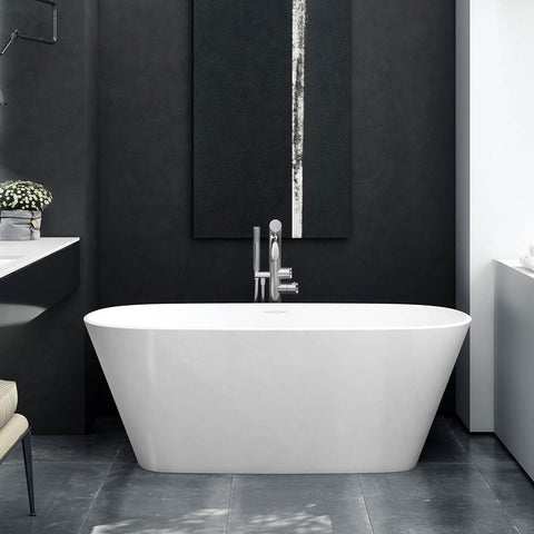 Victoria + Albert Vetralla 1493mm Freestanding Bath - Gloss White