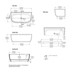 Victoria + Albert Eldon Freestanding Bath Spec