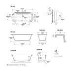 Victoria + Albert Richmond Freestanding Bath Spec