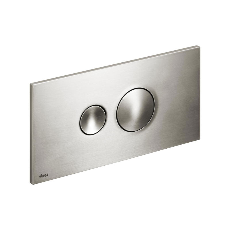 Viega Flush Plate Visign for Style 10 Stainless Steel Plated
