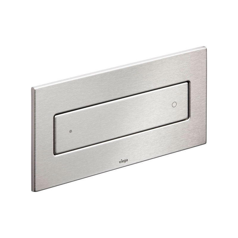 Viega Flush Plate Visign for Style 12 Brushed Stainless Steel