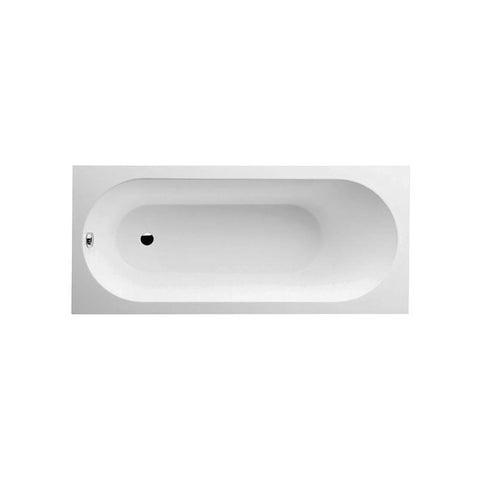 Villeroy & Boch Oberon 1700mm Built In Bath With Overflow - Gloss White