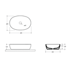 Studio Bagno Vita 60 Bench Basin