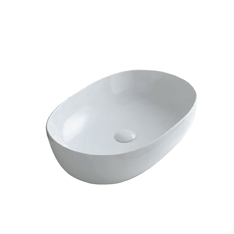 Studio Bagno Vita 60 Above Counter Basin No Tap Hole - Gloss White - VIT60