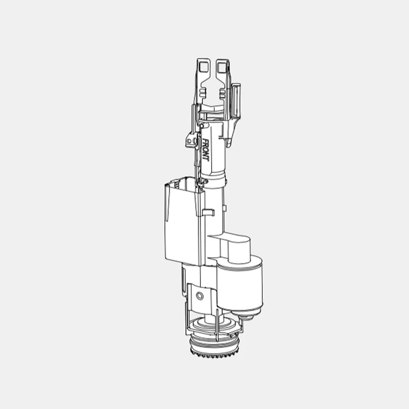 Verotti Slim In-Wall Spare Parts Outlet Valve