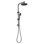Phoenix Vivid Slimline Twin Shower - Matte Black