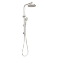 Phoenix Vivid Slimline Twin Shower - Brushed Nickel