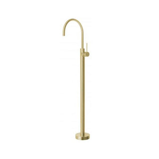 PHOENIX VIVID SLIMLINE FLOOR MOUNTED BATH MIXER - Brushed Gold