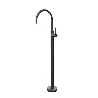 PHOENIX VIVID SLIMLINE FLOOR MOUNTED BATH MIXER - Matte Black