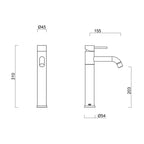 Gareth Ashton High Basin Mixer 316 Specification