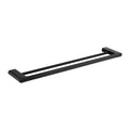 PLD Vantage 600mm Double Towel Rail - Matte Black