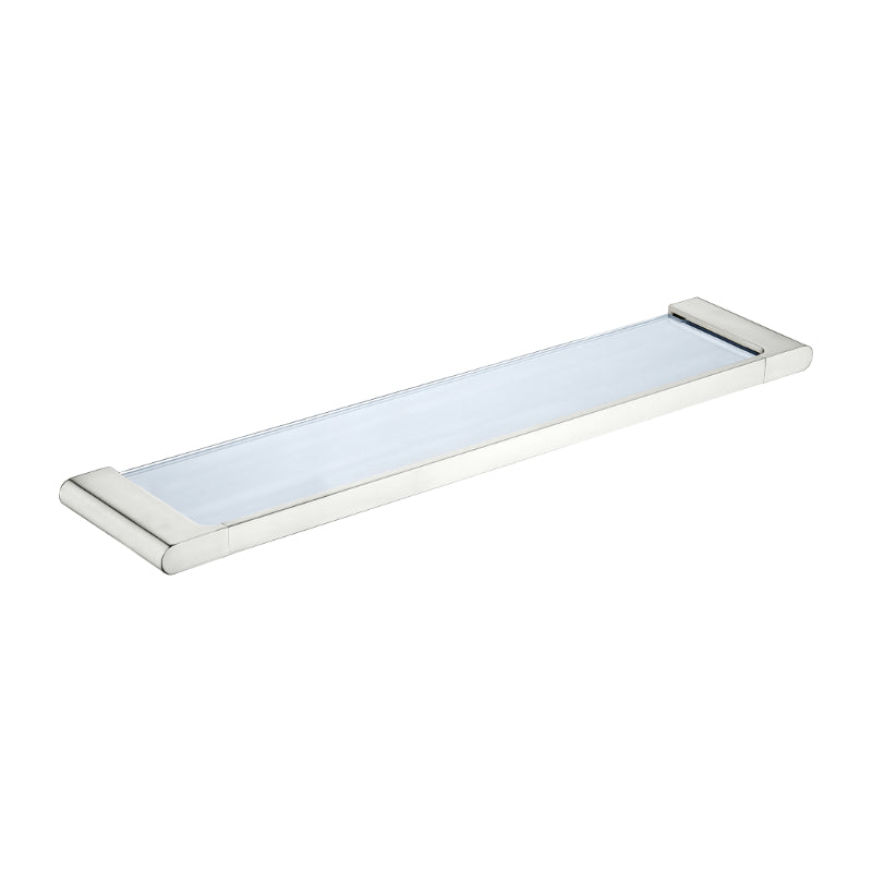 PLD Vantage Glass Shelf - Satin Nickel