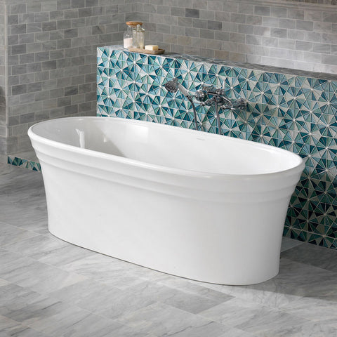 Victoria + Albert Warndon 1700mm Freestanding Bath - Gloss White