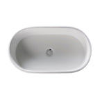 Dadoquartz - Sirene Warwick Basin - Gloss White - SWMBAS56-M