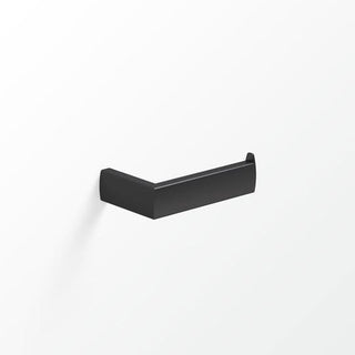 Avenir Xylo Toilet Roll Holder - Right Facing - Matt Black