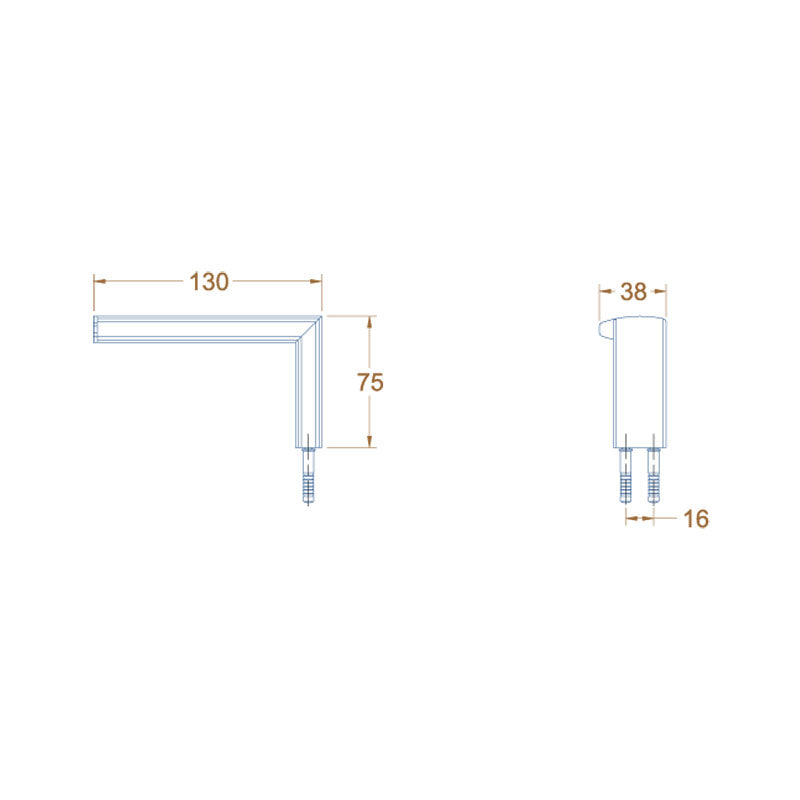 Avenir Xylo Toilet Roll Holder - Right Facing - Matt Black specifications