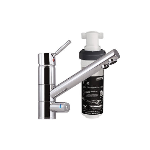 Puretec Z1-T1 Quick Twist Undersink Filter using Ultra Z Filtration Technology with Tripla™ T1 Mixer Tap