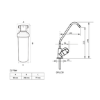 Puretec Z12 Quick-twist Undersink Water Filter System using Ultra Z Filtration Technology